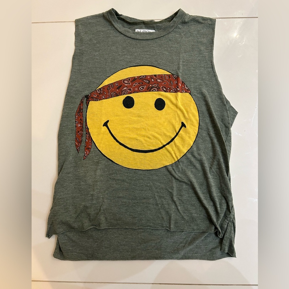 Lauren Moshi Smiley tank